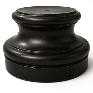 Baroque Cap Base — Iron finish