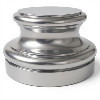 Baroque Cap Base — Silver finish