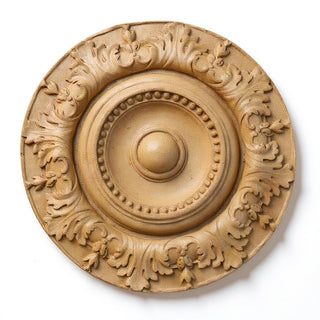 Americo Medallion Wall Plaque — Dusted Sand finish