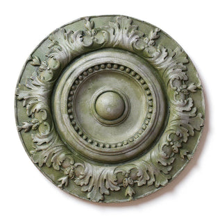 Americo Medallion Wall Plaque — Mossy Green finish