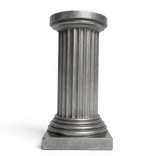 Common Column Pedestal - 39-inch — Aged Silver finish