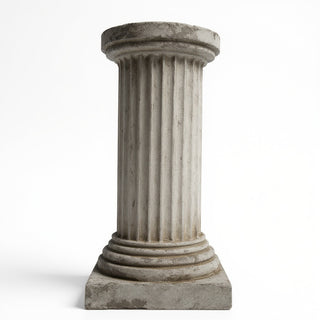 Common Column Pedestal - 39-inch — Antique Stone finish