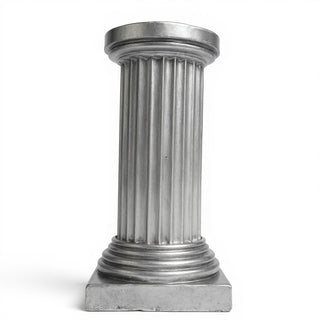 Common Column Pedestal - 39-inch — Antique Silver finish