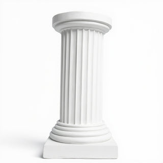 Common Column Pedestal - 39-inch — Flat White finish