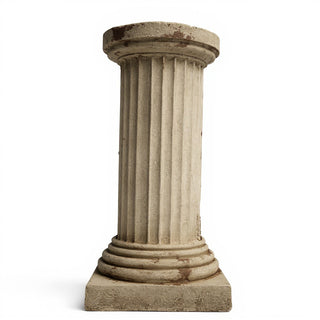 Common Column Pedestal - 39-inch — Gothic Stone finish