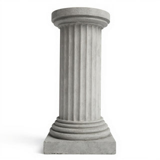 Common Column Pedestal - 39-inch — Limestone finish