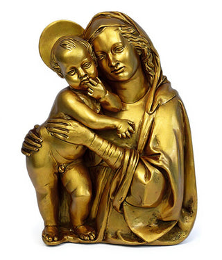 Madonna & Child Silhouete 18-inch - Large Statue