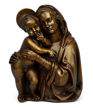 Madonna & Child Silhouete 18-inch - Large Statue