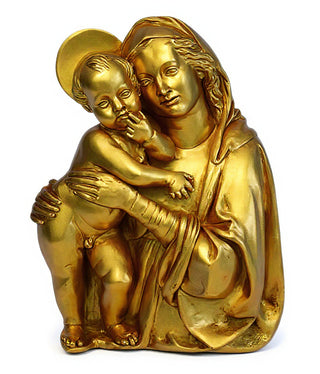 Madonna & Child Silhouete 18-inch - Large Statue