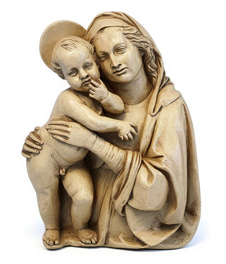 Madonna & Child Silhouete 18-inch - Large Statue