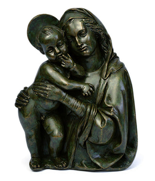 Madonna & Child Silhouete 18-inch - Large Statue
