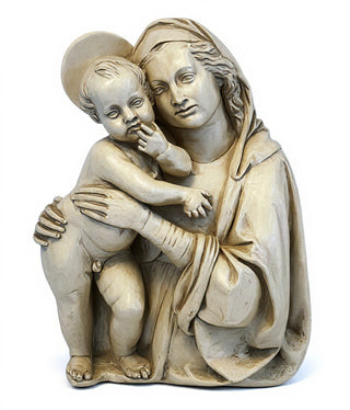 Madonna & Child Silhouete 18-inch - Large Statue