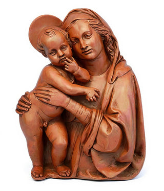 Madonna & Child Silhouete 18-inch - Large Statue