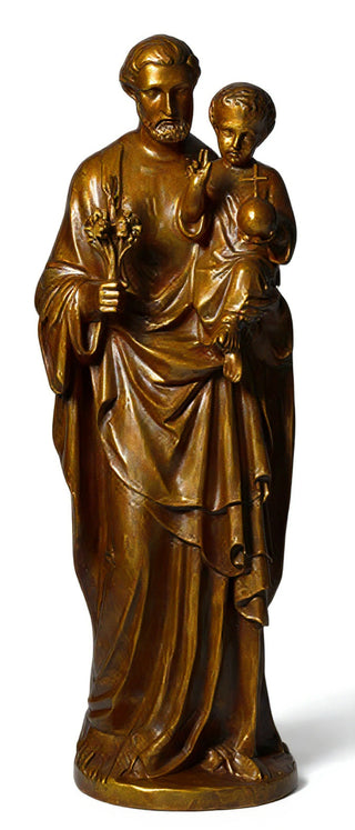 Saint Joseph And Child Statue - 49-inch