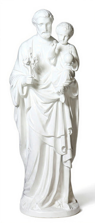 Saint Joseph And Child Statue - 49-inch