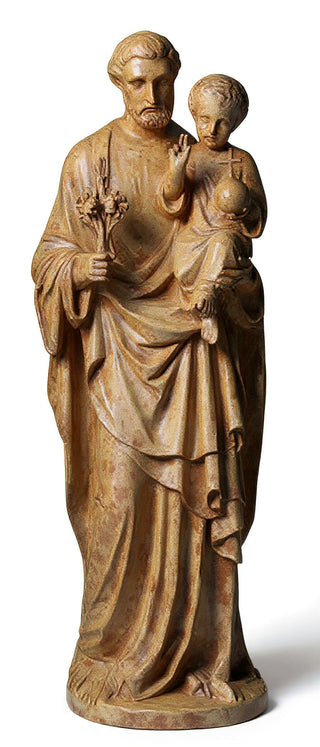 Saint Joseph And Child Statue - 49-inch