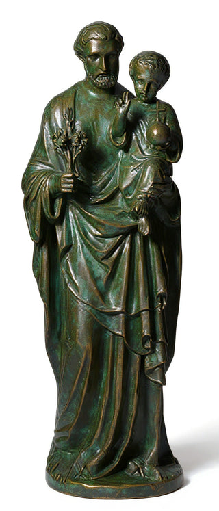 Saint Joseph And Child Statue - 49-inch