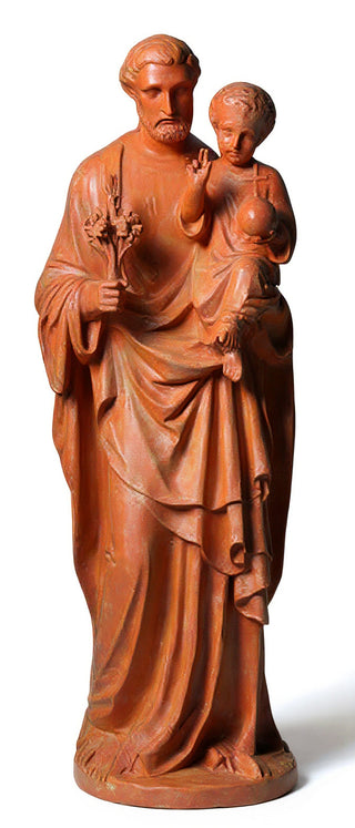 Saint Joseph And Child Statue - 49-inch