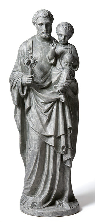 Saint Joseph And Child Statue - 49-inch