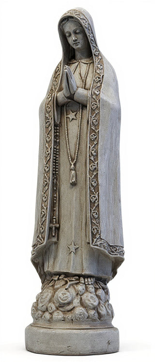 Our Lady Of Fatima Statue - 34-inch