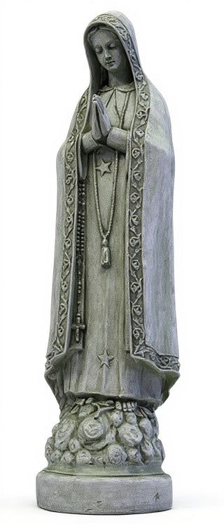 Our Lady Of Fatima Statue - 34-inch
