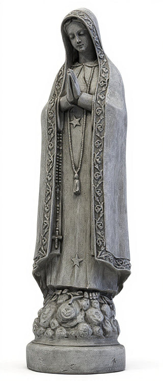 Our Lady Of Fatima Statue - 34-inch