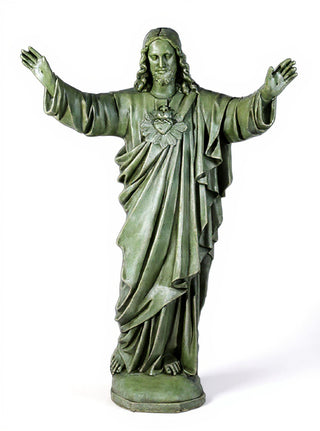 Jesus Sacred Heart Blessing Statue - 60-inch