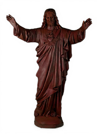 Jesus Sacred Heart Blessing Statue - 60-inch