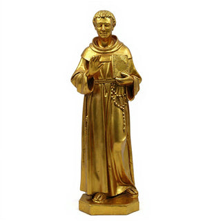 Saint Thomas Aquinas Statue - 71-inch — Antique Gold finish
