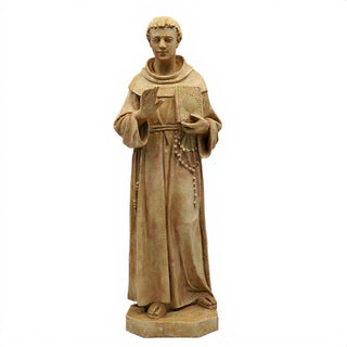 Saint Thomas Aquinas Statue - 71-inch — Dusted Sand finish