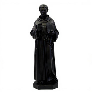 Saint Thomas Aquinas Statue - 71-inch — Flat Black finish