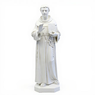 Saint Thomas Aquinas Statue - 71-inch — Flat White finish