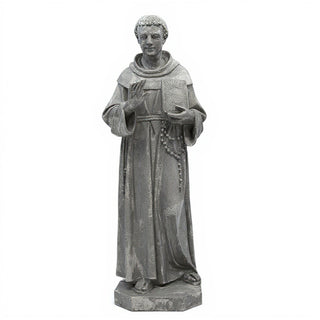 Saint Thomas Aquinas Statue - 71-inch — Old Stone finish