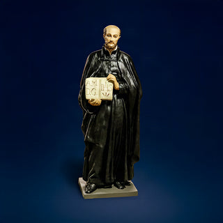 Saint Ignatius Statue - 71-inch - Realistic Color - Hand-Painted