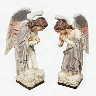 Adoration Kneeling Set Statue - 55-inch - Realistic Color - Hand-Painted