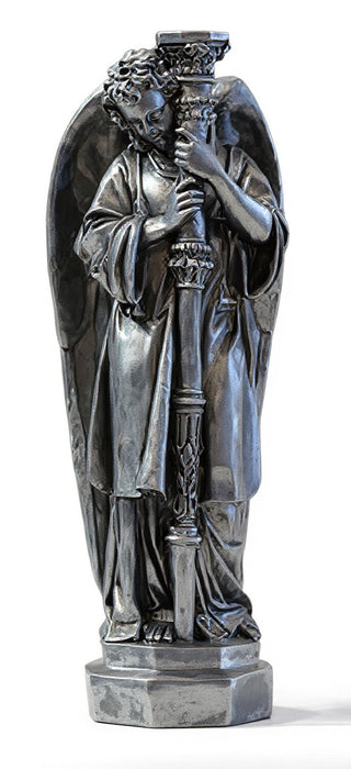 Majestic Angel Guard Statue - 27-inch