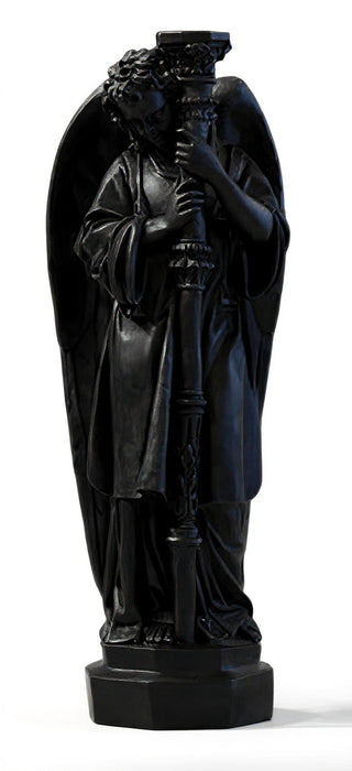 Majestic Angel Guard Statue - 27-inch