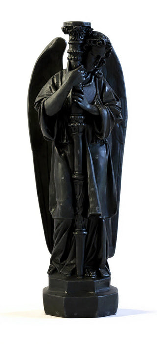 Majestic Angel Guard Statue - 27-inch