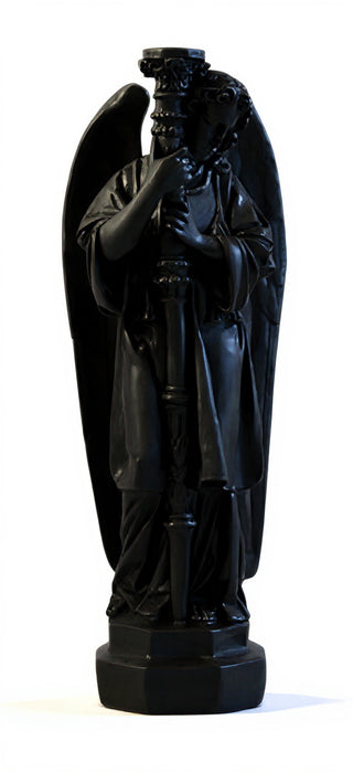 Majestic Angel Guard Statue - 27-inch