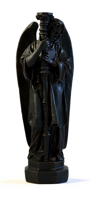 Majestic Angel Guard Statue - 27-inch
