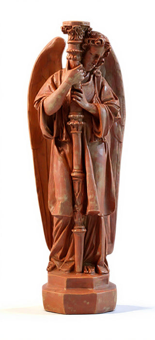 Majestic Angel Guard Statue - 27-inch