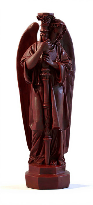 Majestic Angel Guard Statue - 27-inch