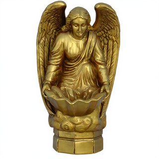 Fegana Angel Statue - 18-inch — Antique Gold finish