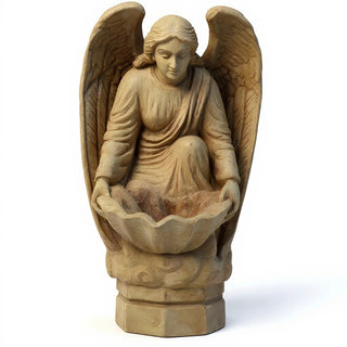 Fegana Angel Statue - 18-inch — Gothic Stone finish