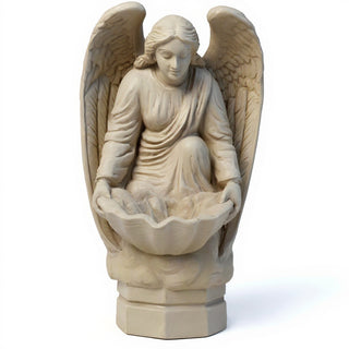 Fegana Angel Statue - 18-inch — Museum Terracotta finish
