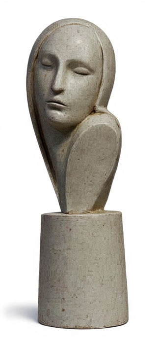 Deco Madonna Statue - 17-inch