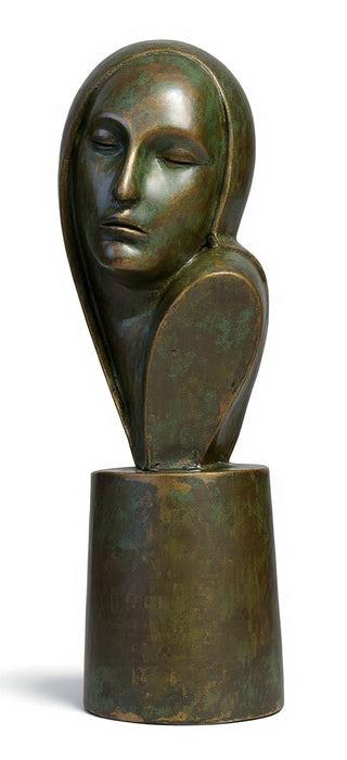 Deco Madonna Statue - 17-inch