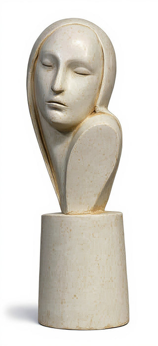 Deco Madonna Statue - 17-inch