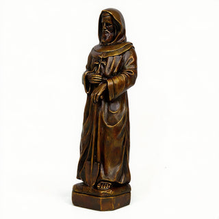 Saint Fiacre Statue - 24.5-inch — Bronze finish