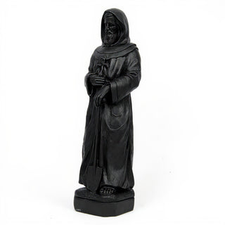 Saint Fiacre Statue - 24.5-inch — Dusted Black finish